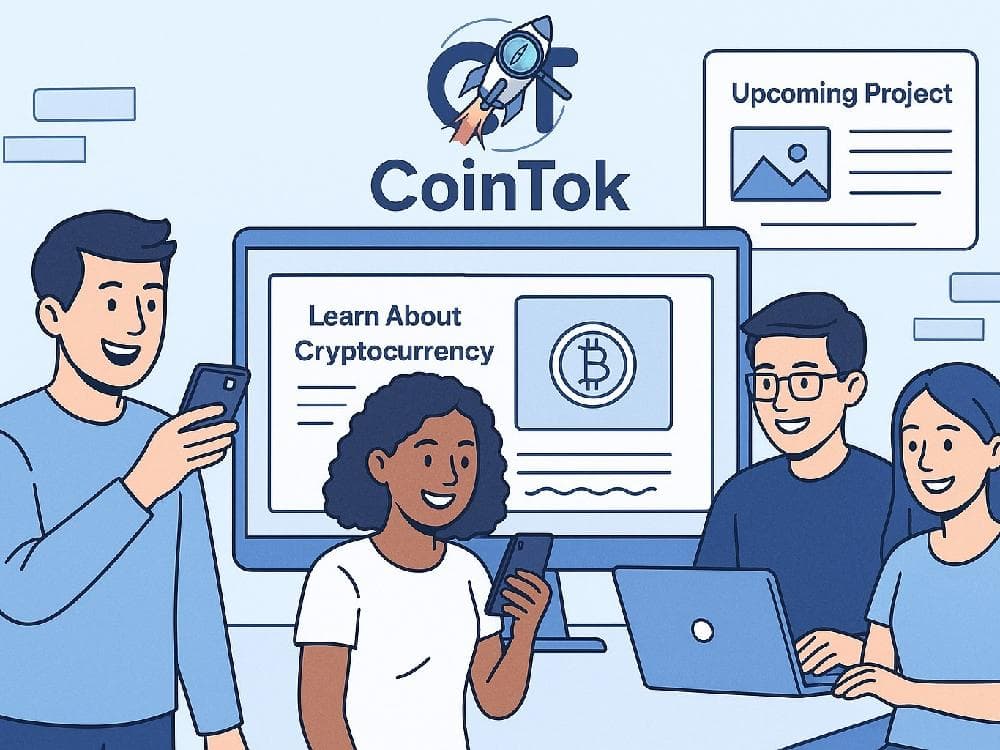 CoinTok – Crypto Discovery & Analytics Platform